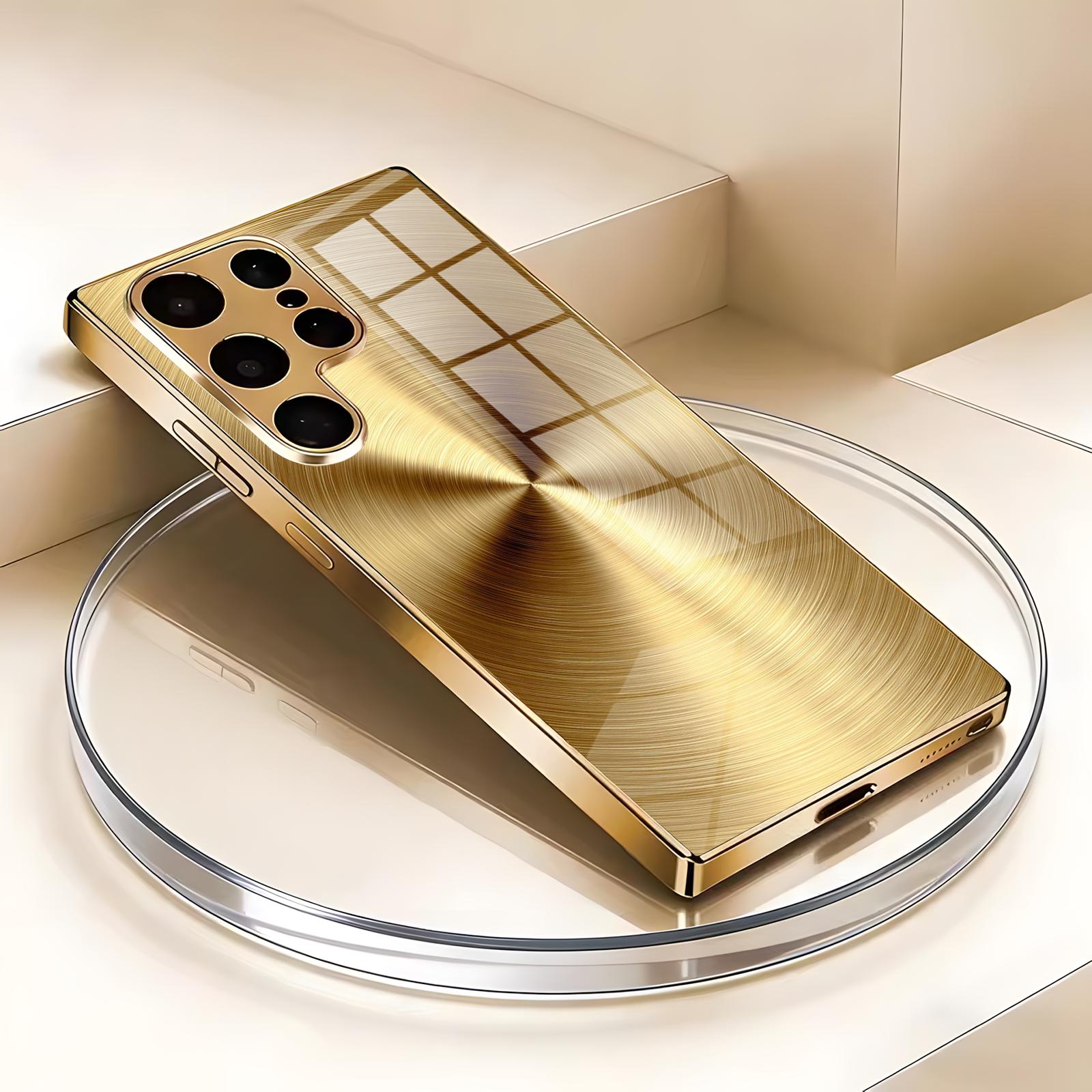 Phone Cases Galaxy S23 - Brushed Metal Texture2 Phone Case For