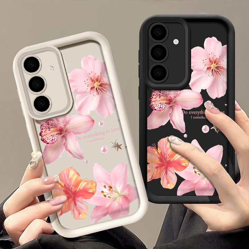 Phone Cases Galaxy S26 Ultra - Pink Flowers Phone Case For Samsung