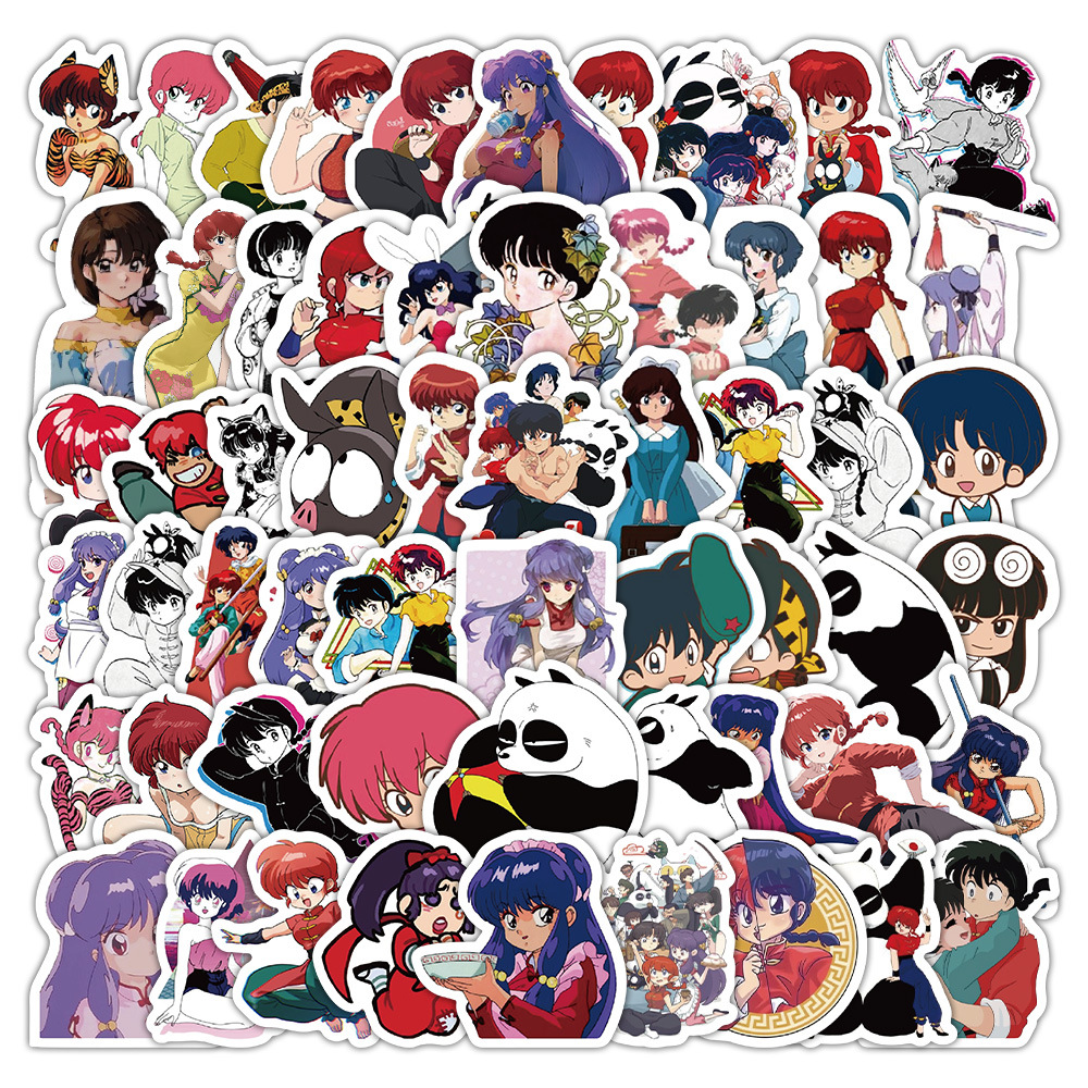 Phone Cases Horse - 60+Cartoon Anime Ranma Stray Horse Stickers
