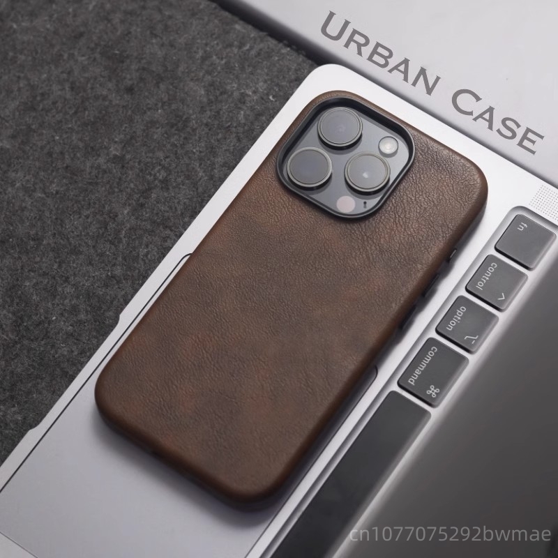 Phone Cases Horse - Retro High-end Leather Texture Magnetic Case