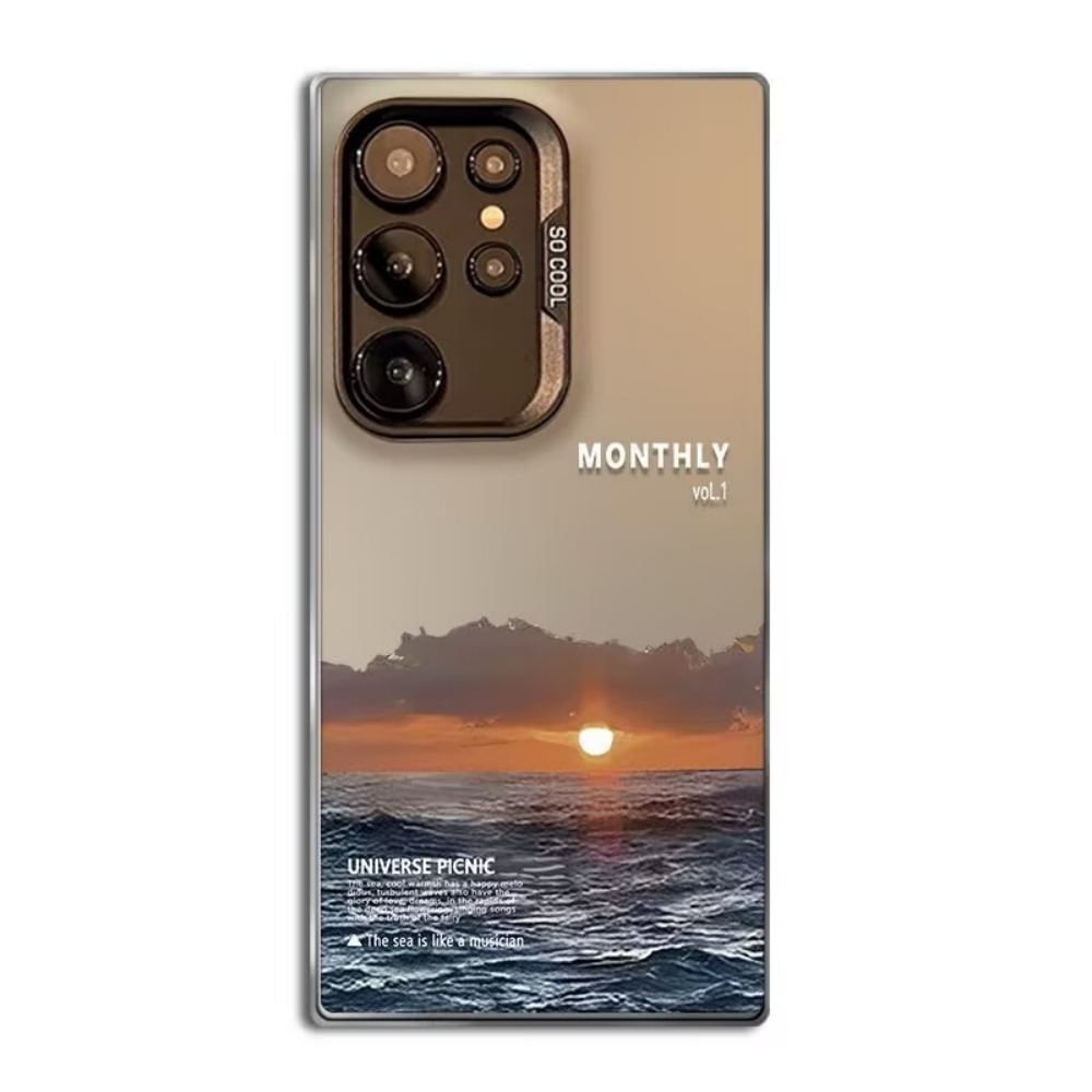 Phone Cases Galaxy S23 - Sunset Theme At Sea Frosted Phone