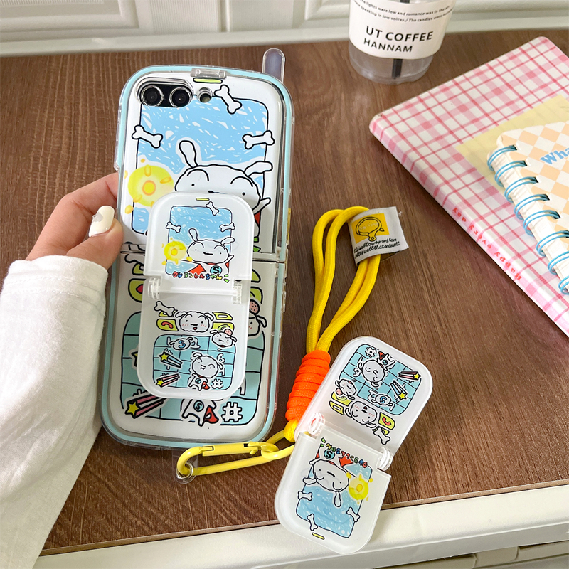 Phone Cases Z Flip 5 - Cute Cartoon Japan Anime Crayon Shin-chan