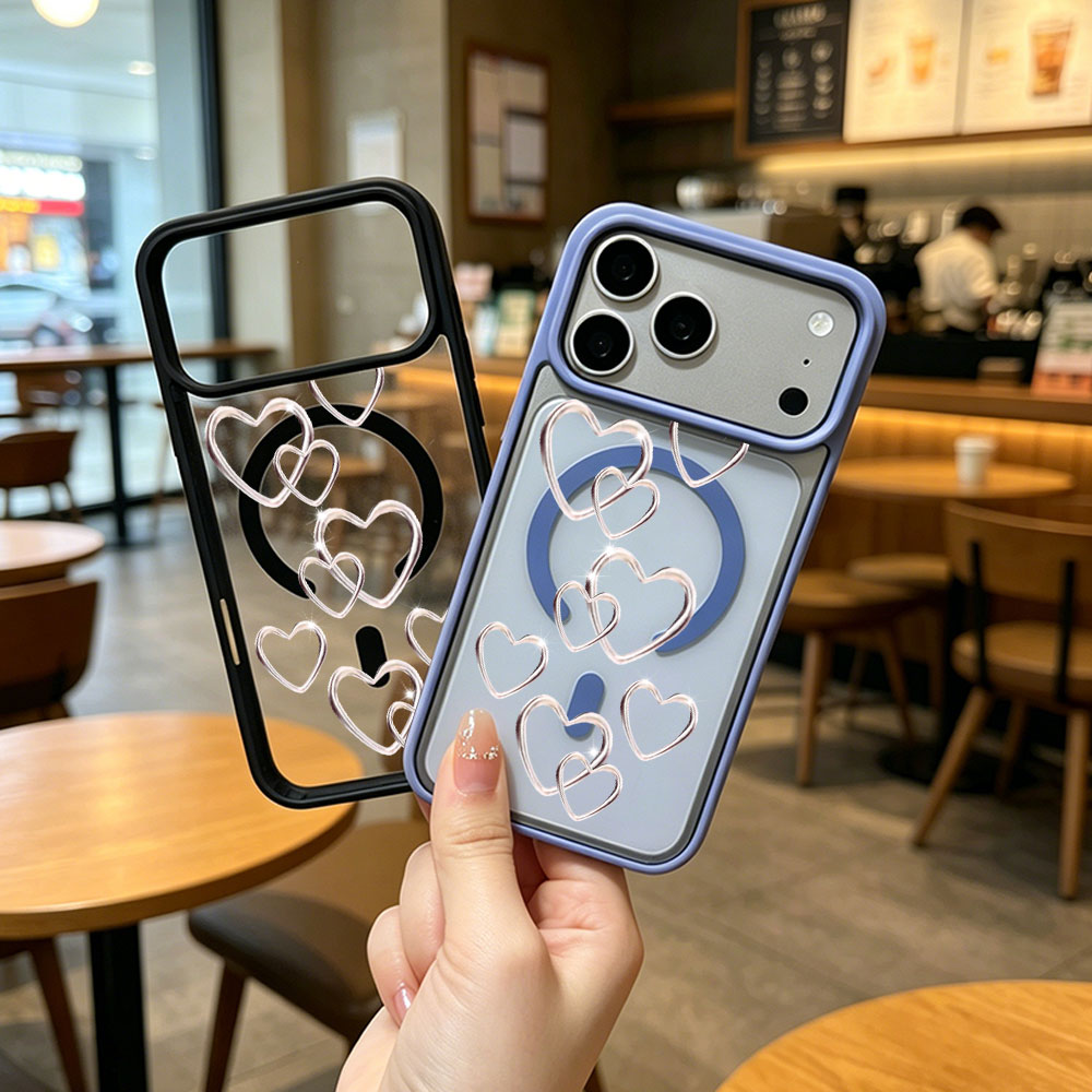 Phone Cases Magnetic - Anti-Slip Clear Phone Case For iPhone