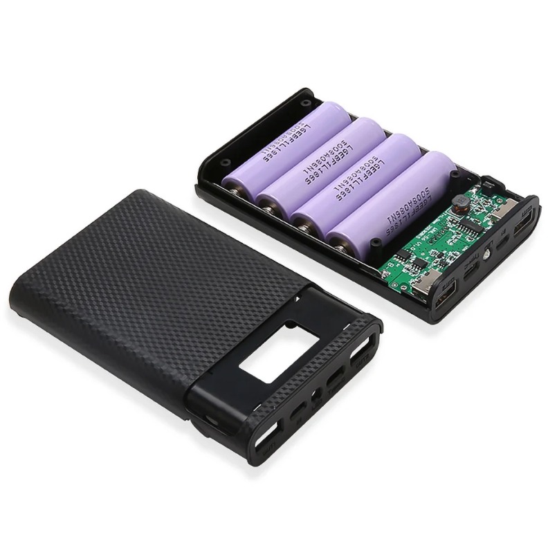 Phone Cases Android - 4x18650 Battery Charger Storage Box 5V