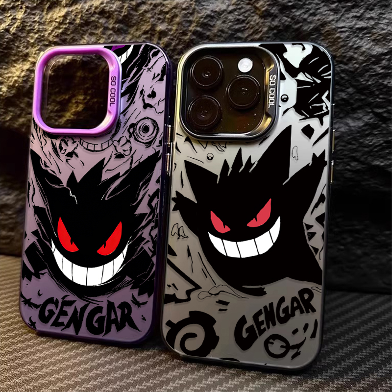 Phone Cases Xiaomi - Cartoon P-Pokemon Gengar Plating Phone Case