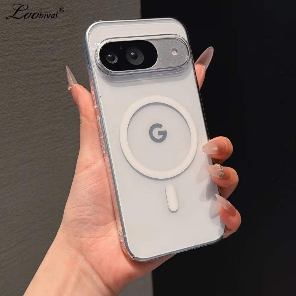 Phone Cases Pixel 9A - Transparent for Magsafe Hard PC Case