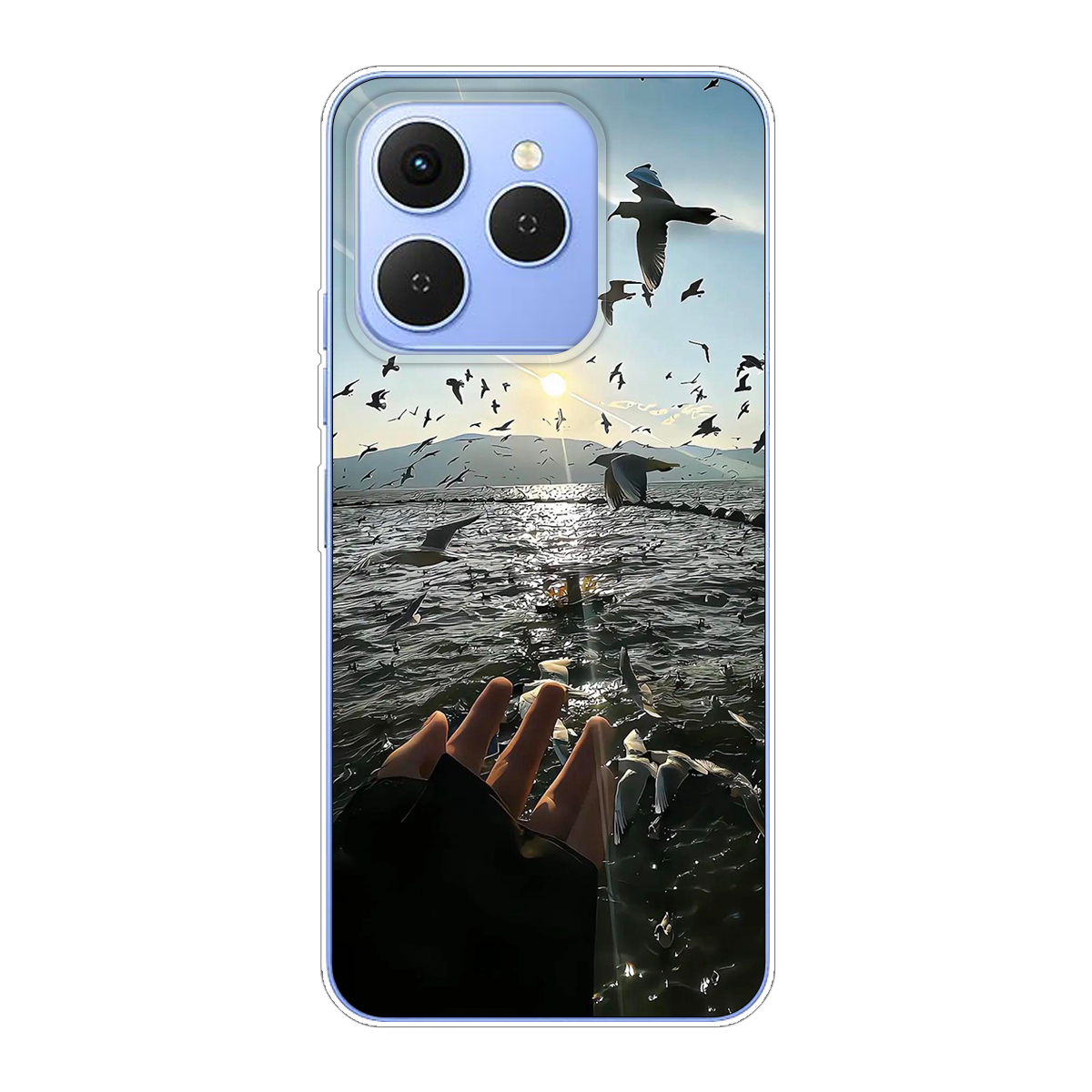 Phone Cases Yellow - Cool Personalized Pattern Clear TPU Phone