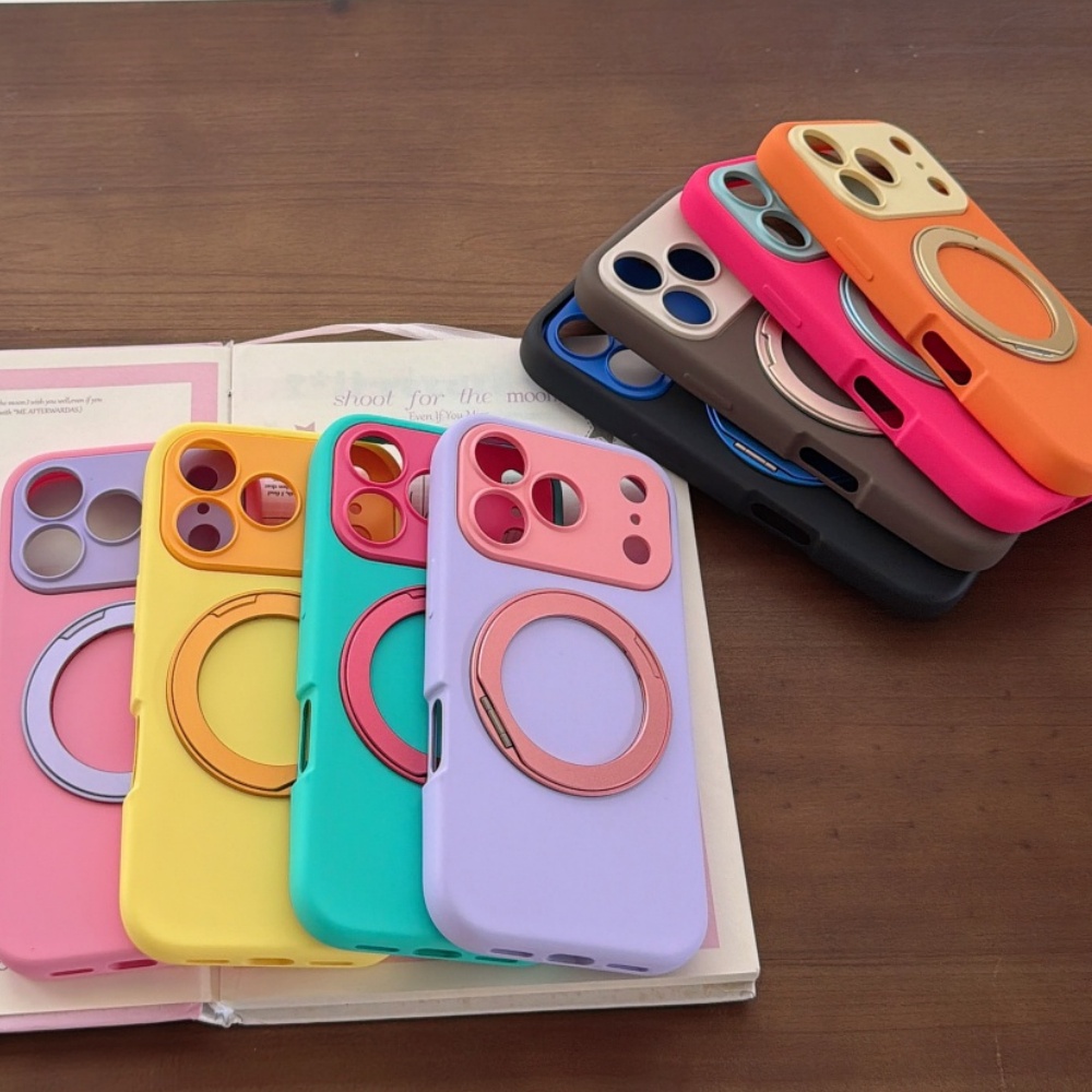 Phone Cases Magnetic - INS Magnetic 360° Rotating Bracket Phone