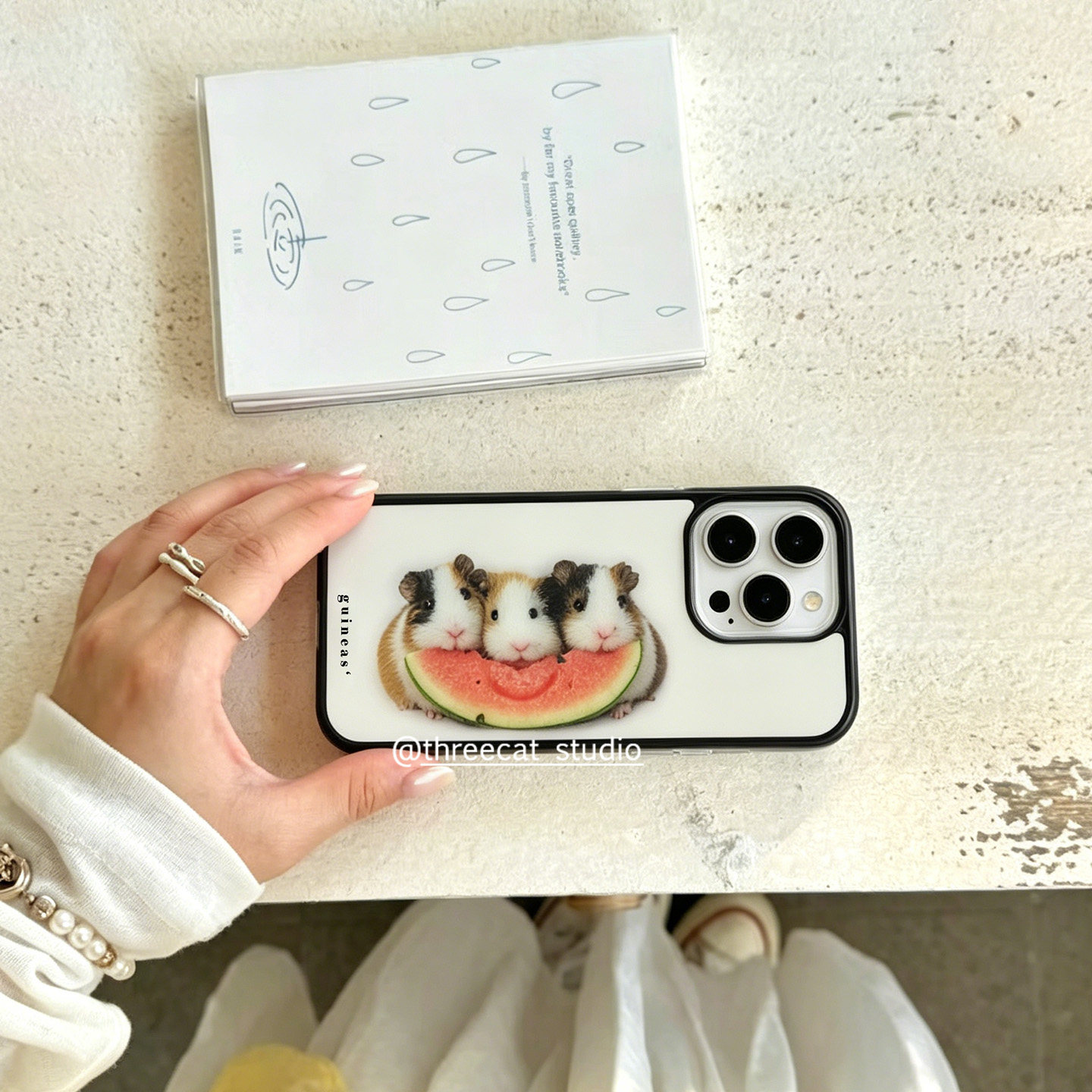 Korean Ins Guinea Pig Eat Wate - Phone Cases Unique recensione e prezzo