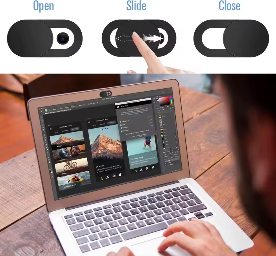 Webcam Cover Laptop Camera Sli - Camera Lens Protector recensione e prezzo