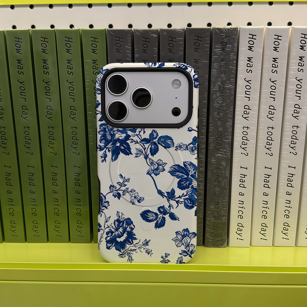 Vintage Blue Rose Phone Case F - Phone Cases Magnetic recensione e prezzo