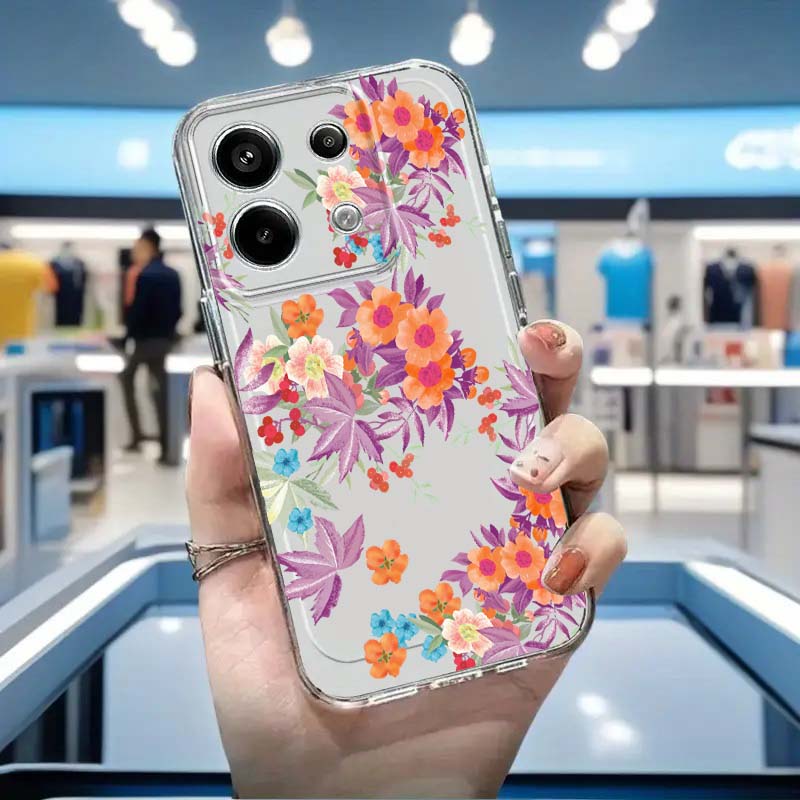 Colorful Flower Art Design Pho - Phone Cases Xiaomi recensione e prezzo