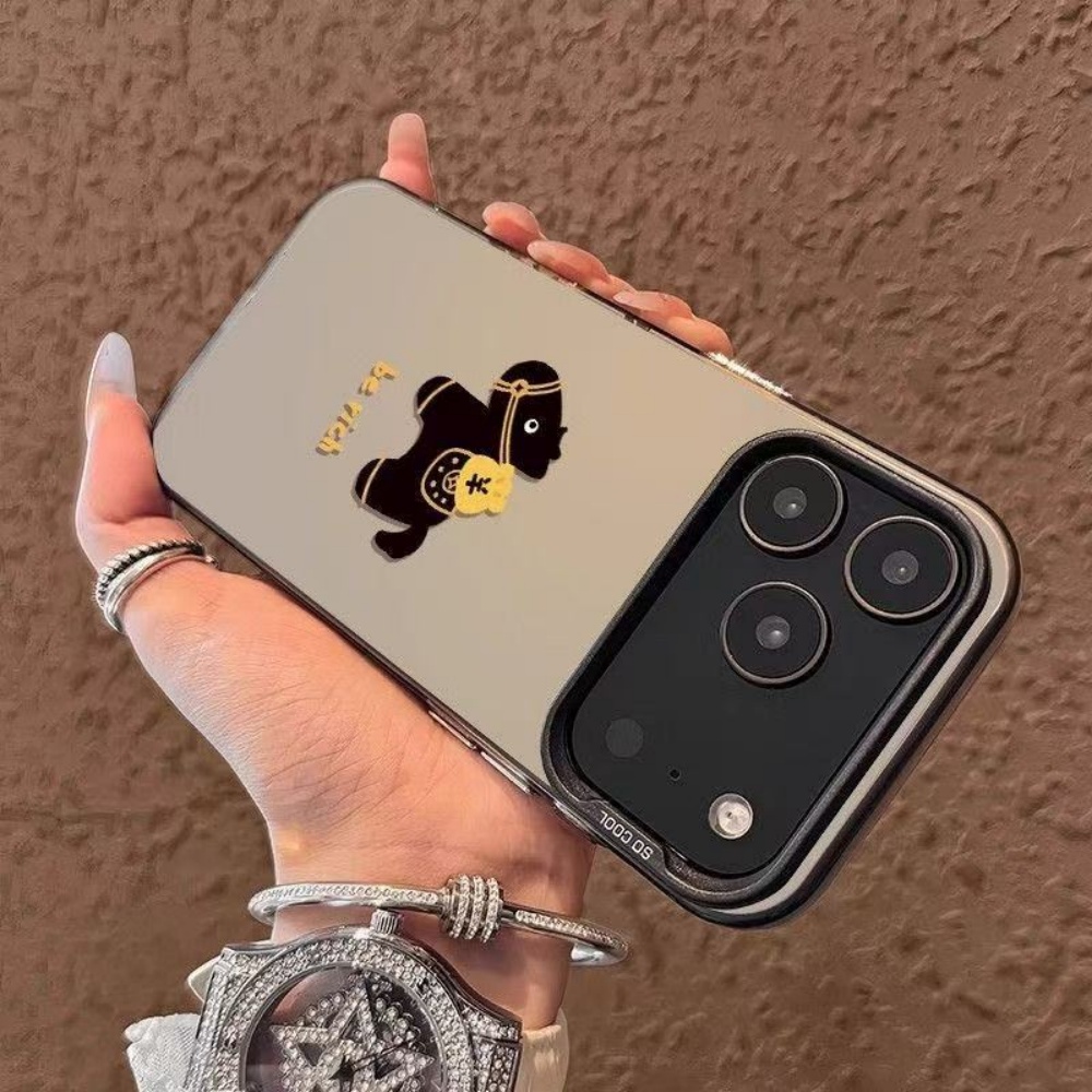 Cartoon Dark Horse Pattern Col - Phone Cases Horse recensione e prezzo