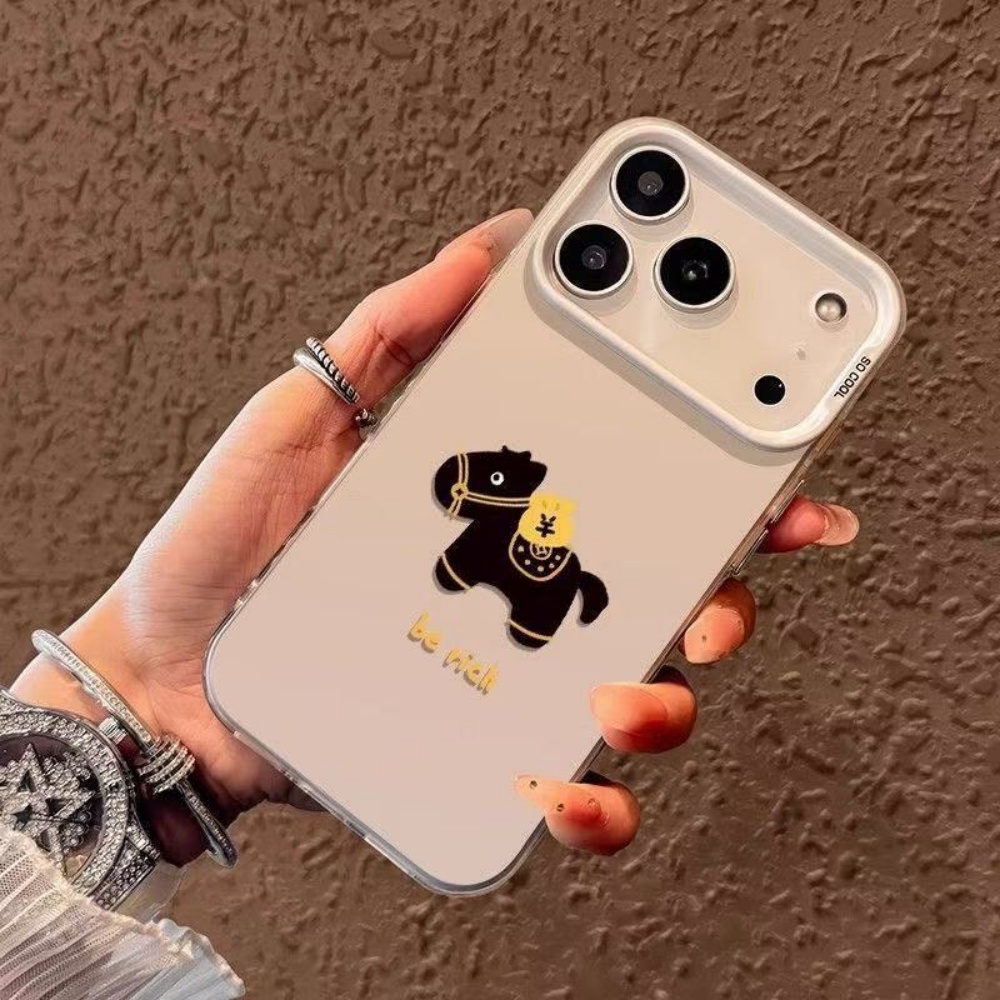 Cartoon Dark Horse Pattern Col - Phone Cases Horse recensione e prezzo