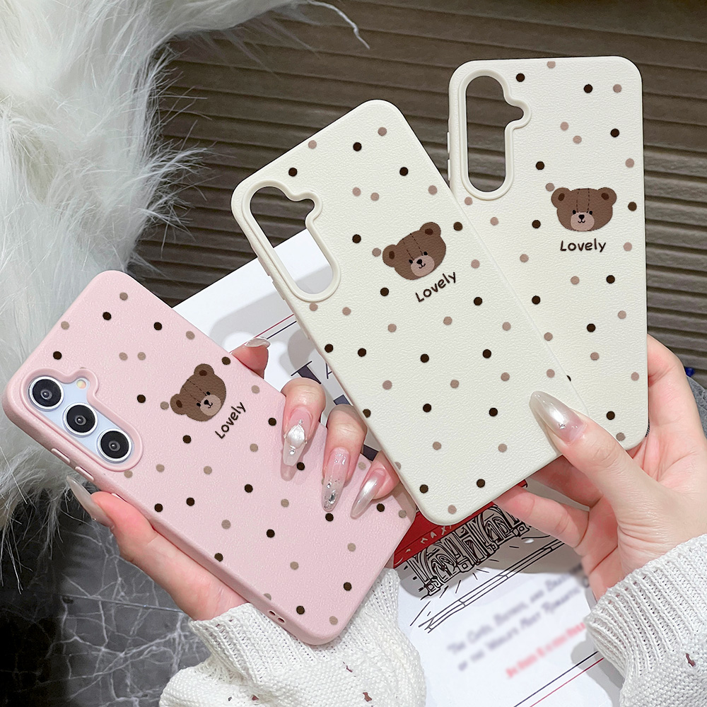 Cute Cartoon Bear Phone Case F - Phone Cases Galaxy A17 recensione e prezzo