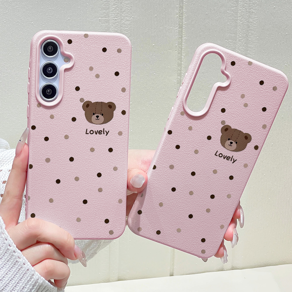 Cute Cartoon Bear Phone Case F - Phone Cases Galaxy A17 recensione e prezzo