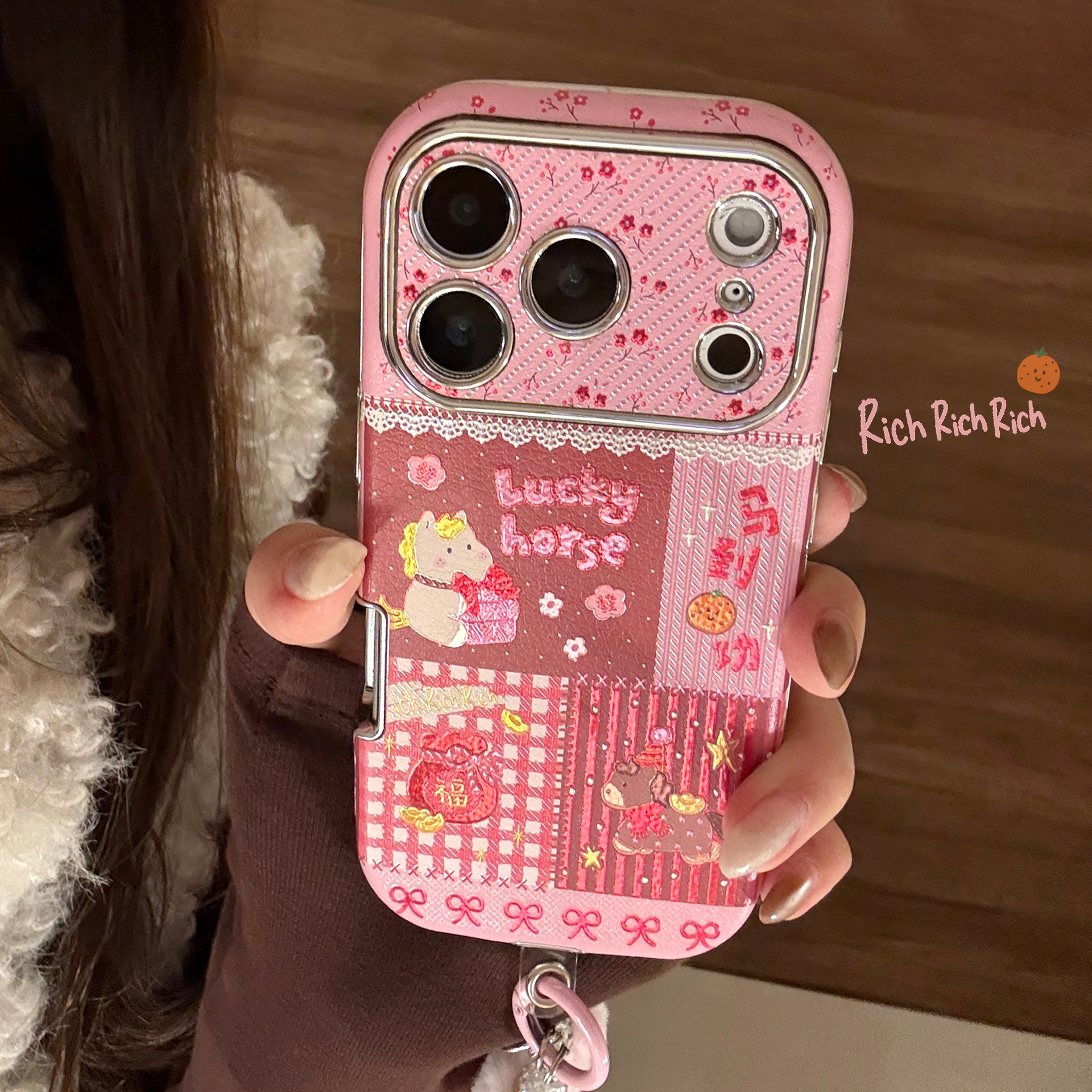 Korean Cartoon Horse Splicing  - Phone Cases Horse recensione e prezzo