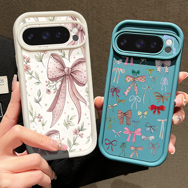 Love Hearts Bow Pattern Phone  - Phone Cases Pixel 9A recensione e prezzo