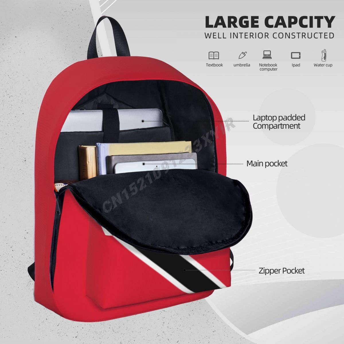 Unisex Backpack Trinidad And T - Phone Cases Trinidad recensione e prezzo