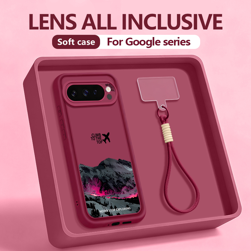 Snow Mountain Patterned Phone  - Phone Cases Pixel 9A recensione e prezzo