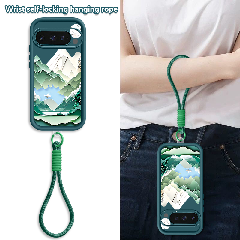 Snow Mountain Patterned Phone  - Phone Cases Pixel 9A recensione e prezzo