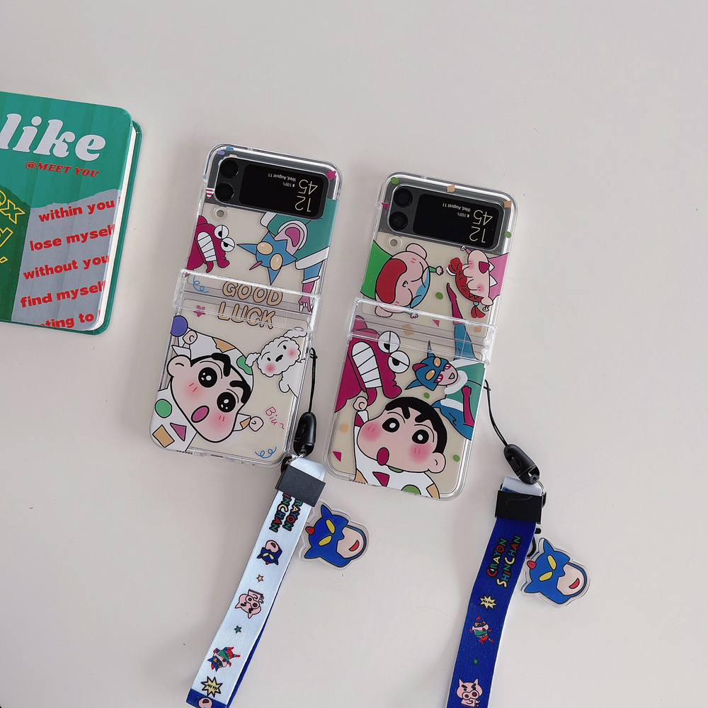 Cute Japan Anime Crayon Shin-c - Phone Cases Z Flip 5 recensione e prezzo