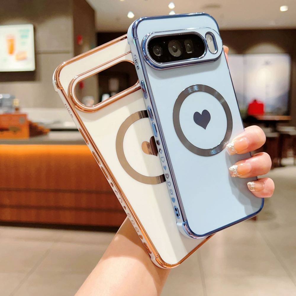 Luxury Plating Love Heart Patt - Phone Cases Pixel 9A recensione e prezzo