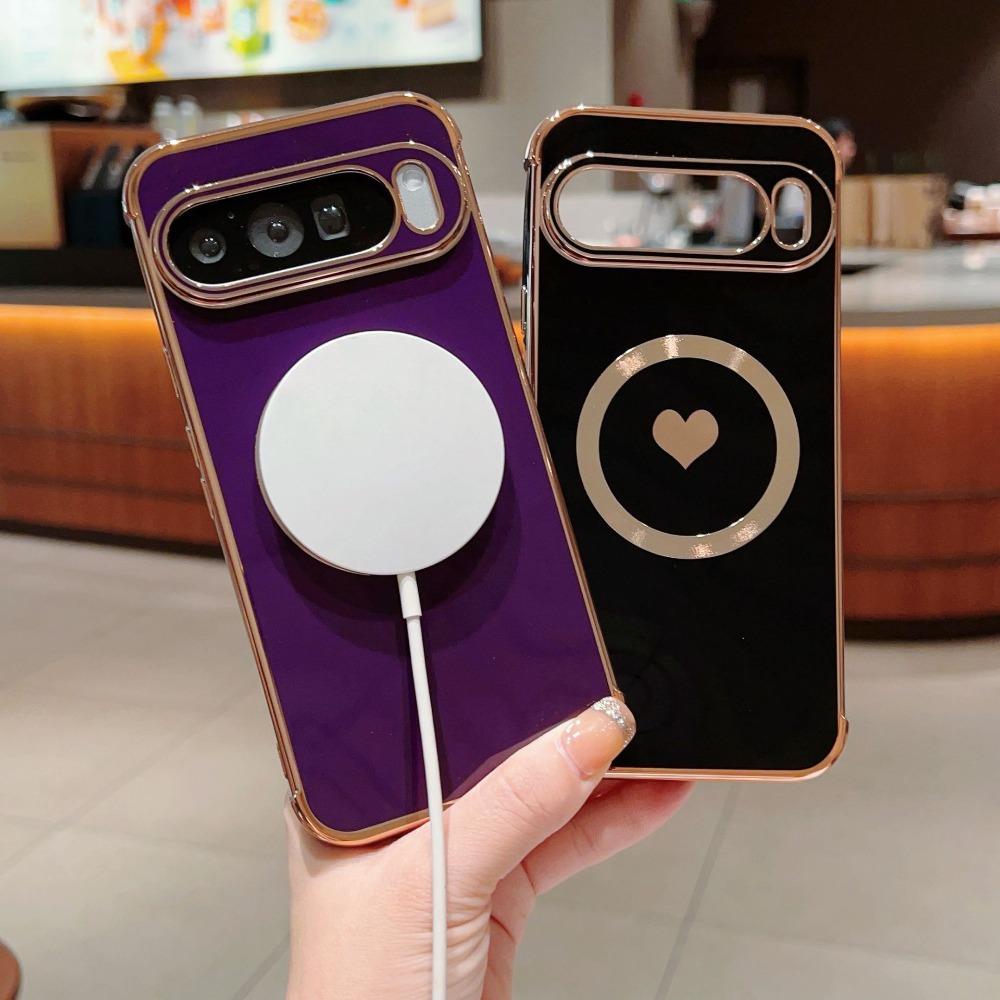 Luxury Plating Love Heart Patt - Phone Cases Pixel 9A recensione e prezzo