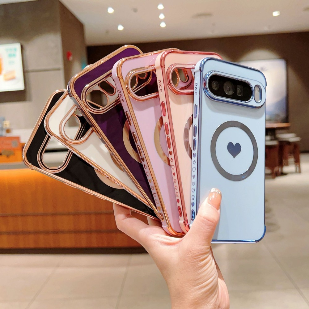 Luxury Plating Love Heart Patt - Phone Cases Pixel 9A recensione e prezzo