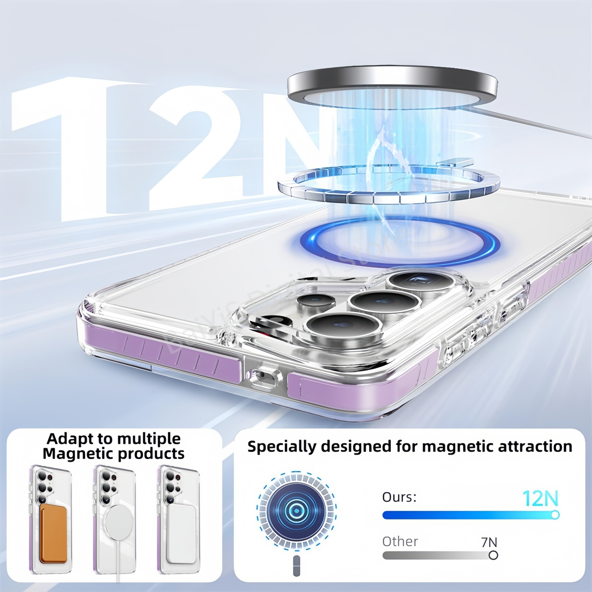 Transparent For Magsafe Phone  - Phone Cases Yellow recensione e prezzo