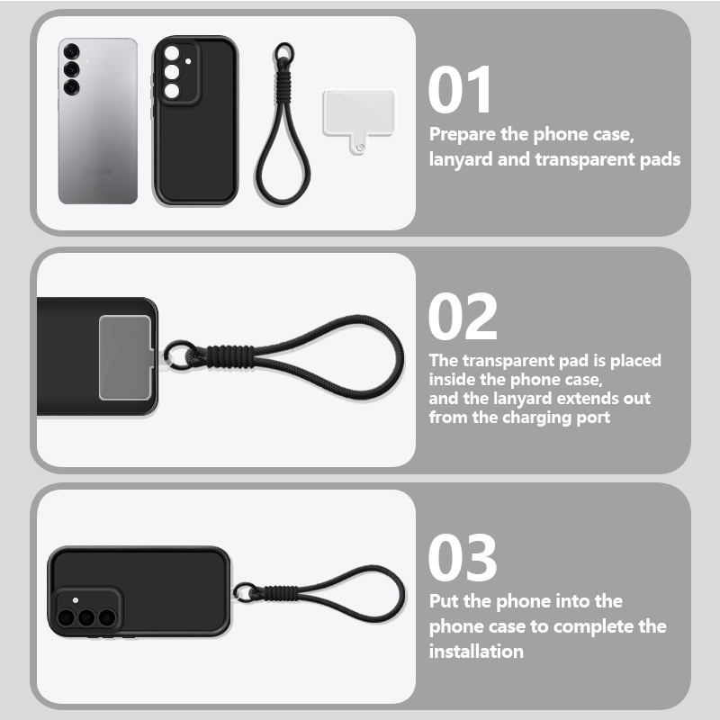 Soft TPU Lanyard Phone Case Fo - Phone Cases Galaxy A17 recensione e prezzo