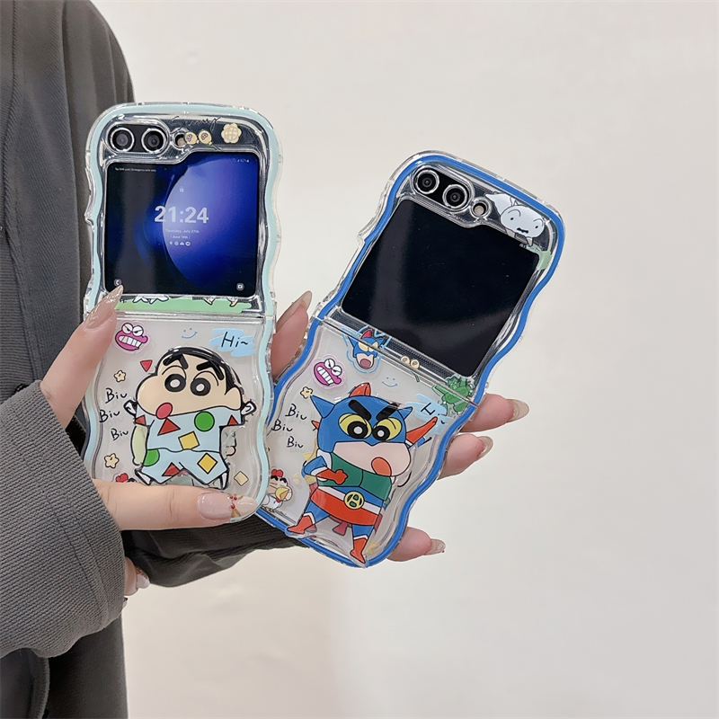 Cute Cartoon Japan Anime Crayo - Phone Cases Z Flip 5 recensione e prezzo