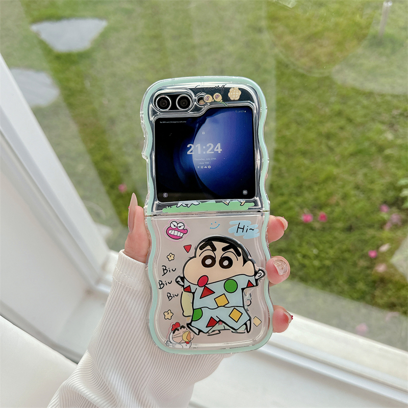 Cute Cartoon Japan Anime Crayo - Phone Cases Z Flip 5 recensione e prezzo