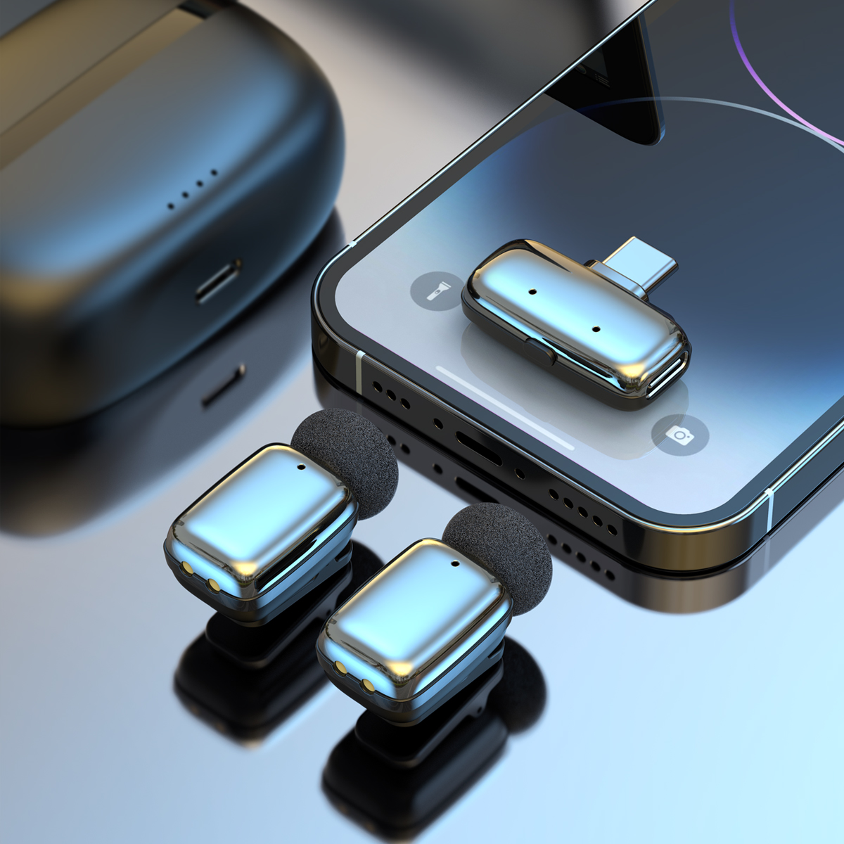 Wireless Lavalier Microphone S - Phone Cases Android recensione e prezzo