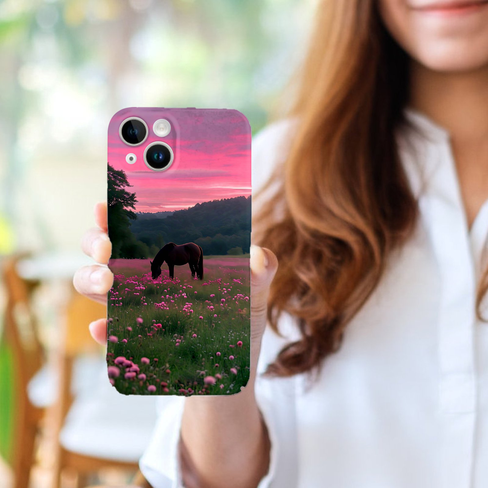 Horse In Flower Field, Phone C - Phone Cases Horse recensione e prezzo