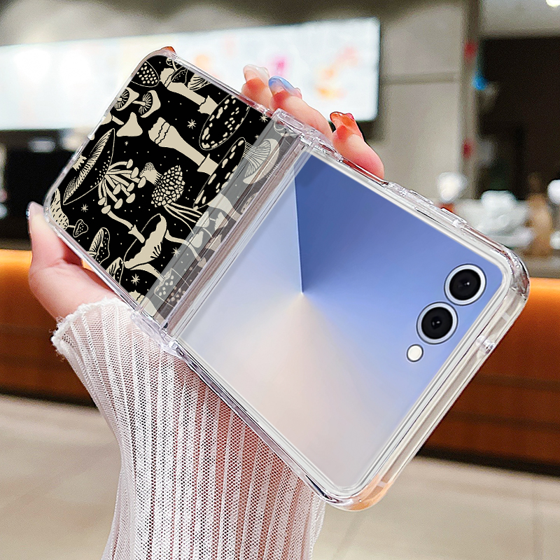 Colored Flowers Print Phone Ca - Phone Cases Z Flip 5 recensione e prezzo