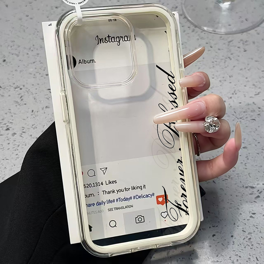 Forever Blessed Simple Clear P - Phone Cases Unique recensione e prezzo