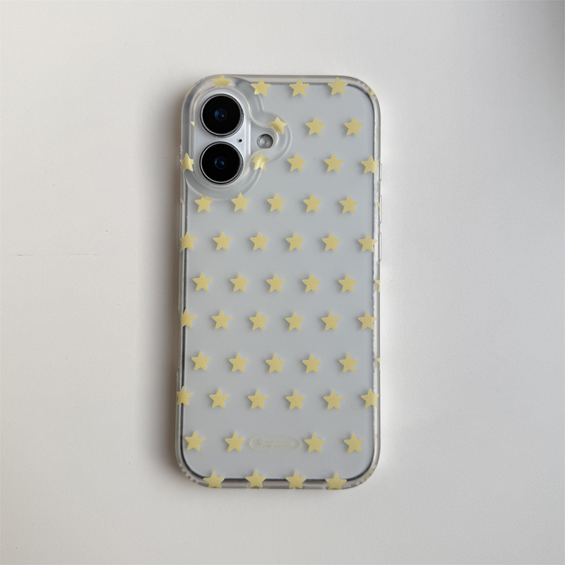 Korean Ins Yellow & White Star - Phone Cases Yellow recensione e prezzo