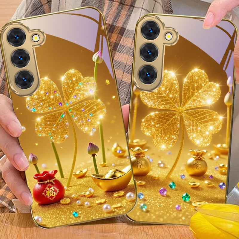 A huge golden clover For Samsu - Phone Cases Galaxy S26 Ultra recensione e prezzo