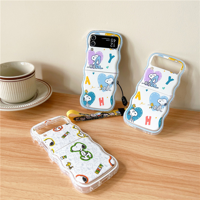 Cute Cartoon Peanuts Snoopy Ph - Phone Cases Z Flip 5 recensione e prezzo
