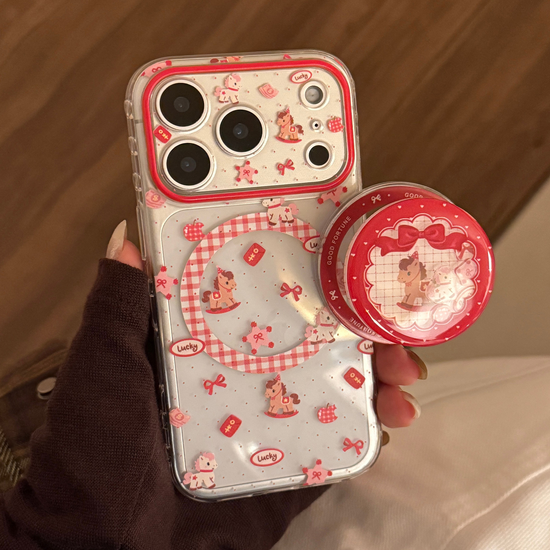 2026 Korean Cartoon Horse Quic - Phone Cases Horse recensione e prezzo