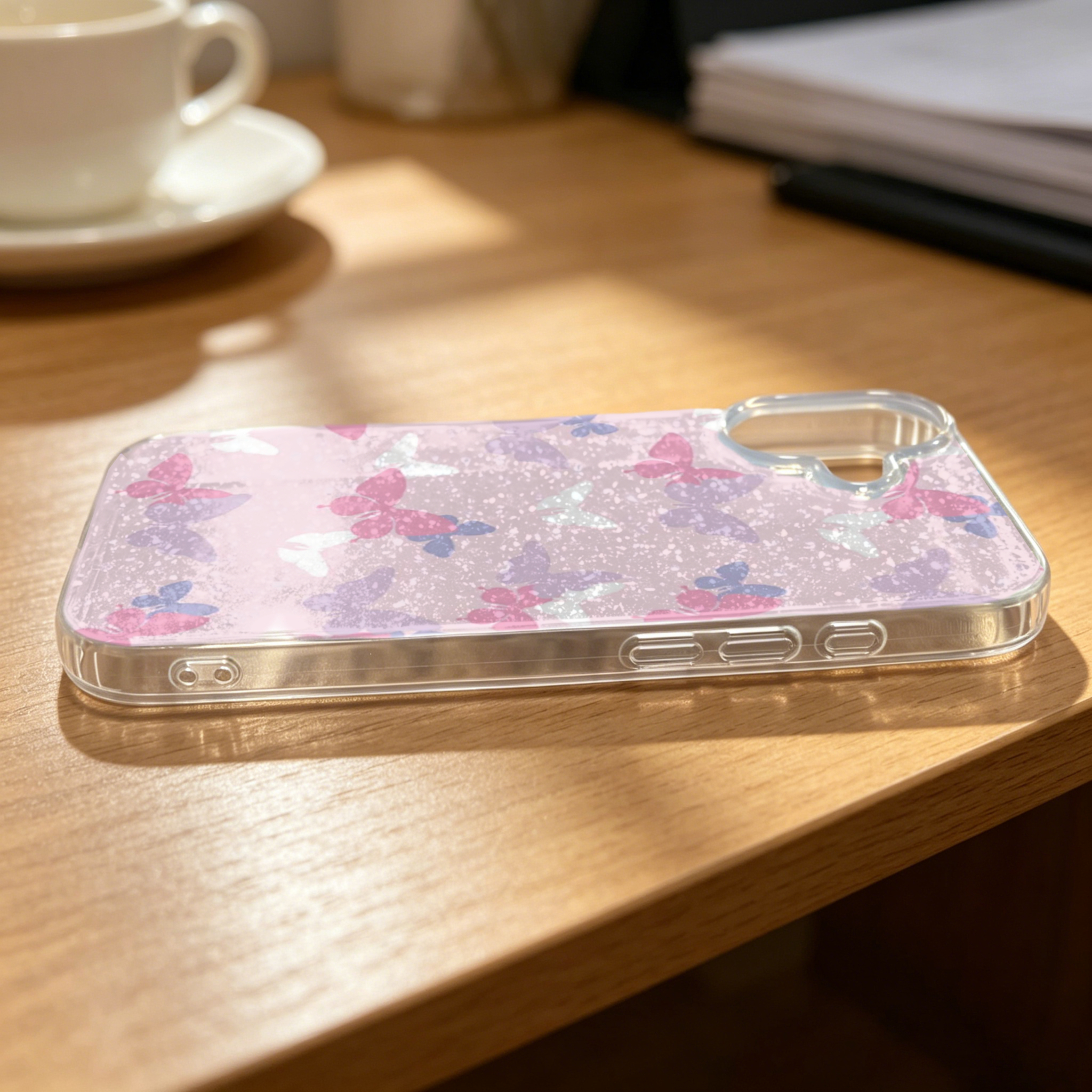 Crystal Clear IMD Glitter Phon - Phone Cases Yellow recensione e prezzo