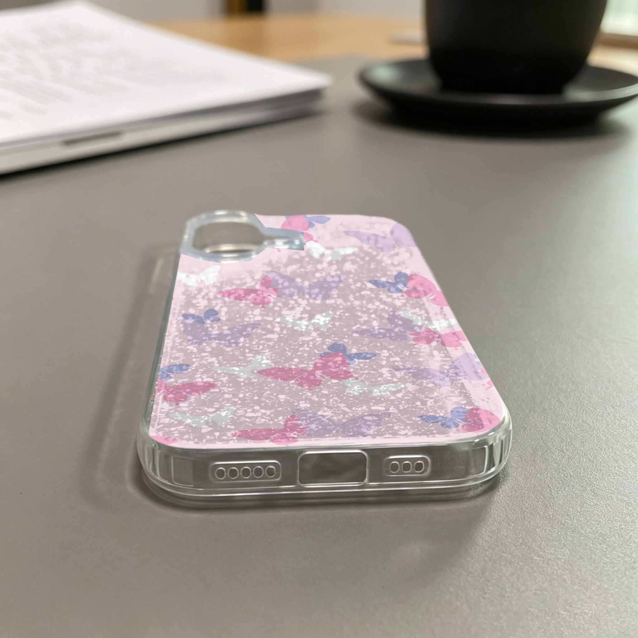 Crystal Clear IMD Glitter Phon - Phone Cases Yellow recensione e prezzo