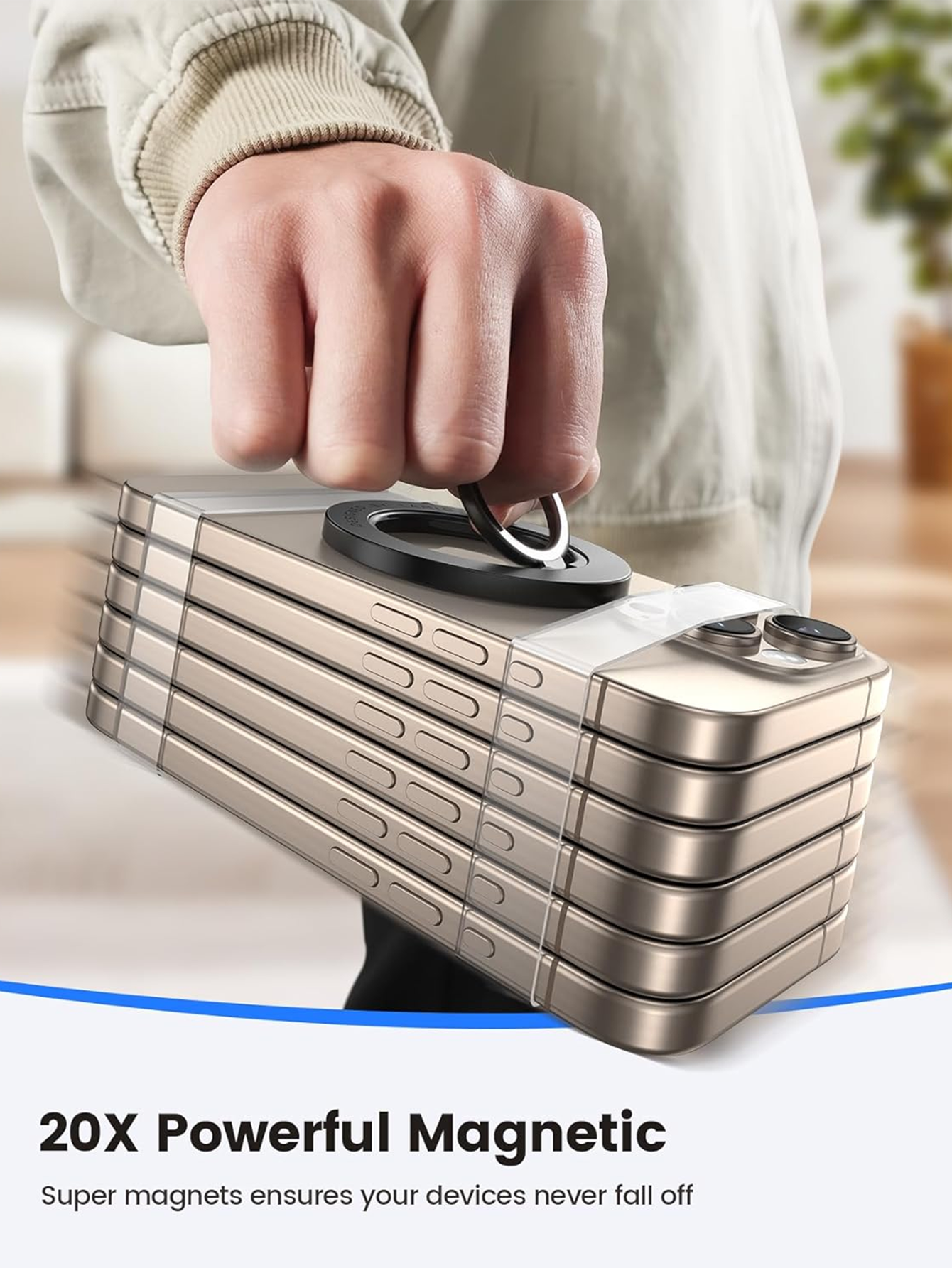 Strong Magnetic Rings 4-Pack - - Phone Cases Android recensione e prezzo