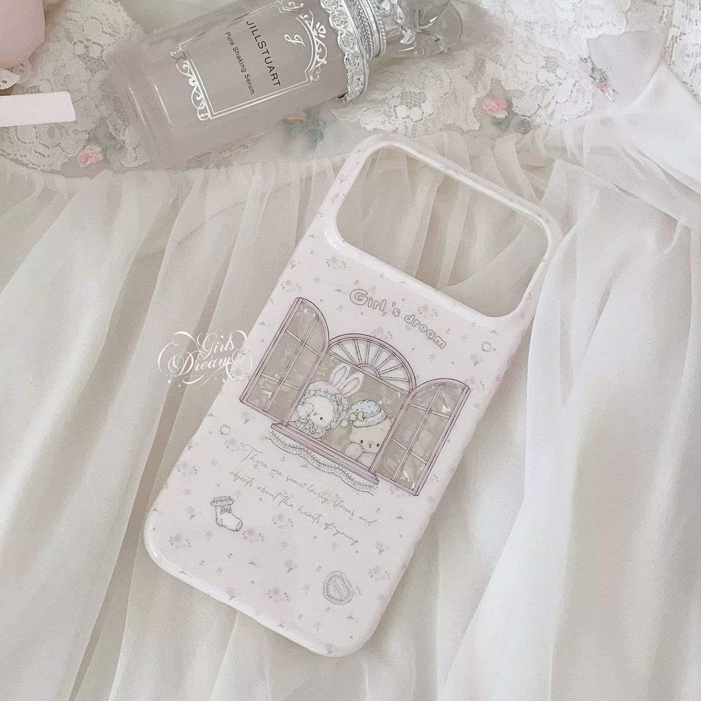 Kawaii Bunny Bear Floral Pink  - Phone Cases Otterbox recensione e prezzo