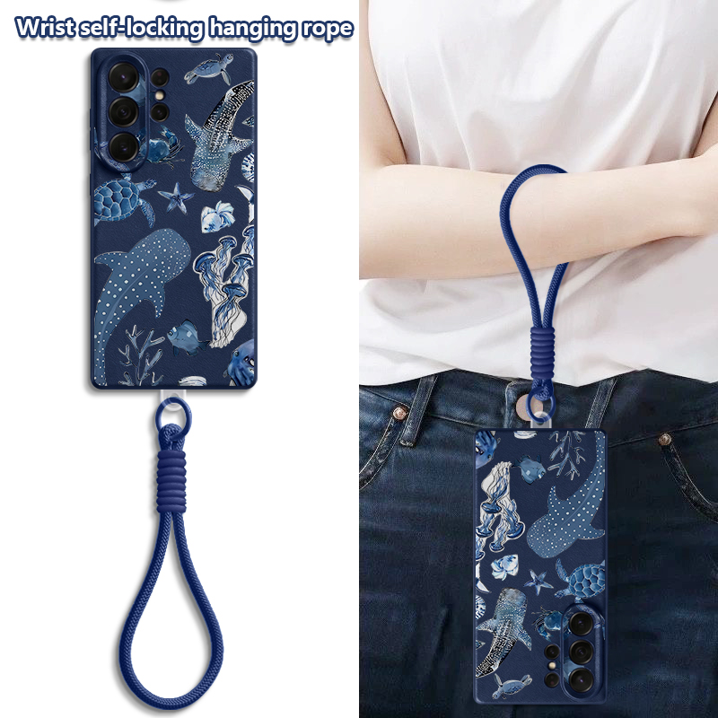 Planet Pattern Lanyard Phone C - Phone Cases Galaxy A17 recensione e prezzo