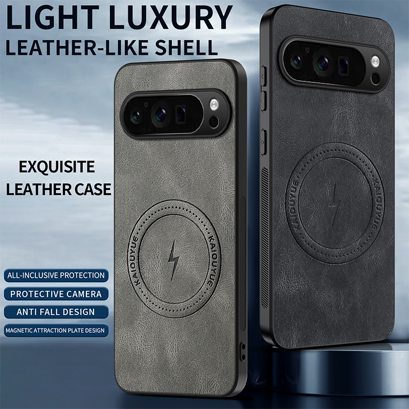 Luxury Magnetic Leather Case F - Phone Cases Pixel 9A recensione e prezzo