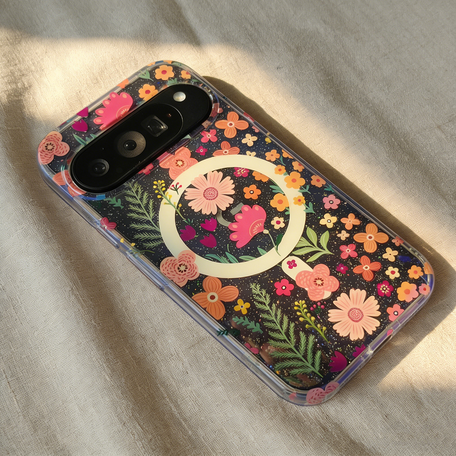 Luxury Spring Clear Glitter Pr - Phone Cases Pixel 9A recensione e prezzo