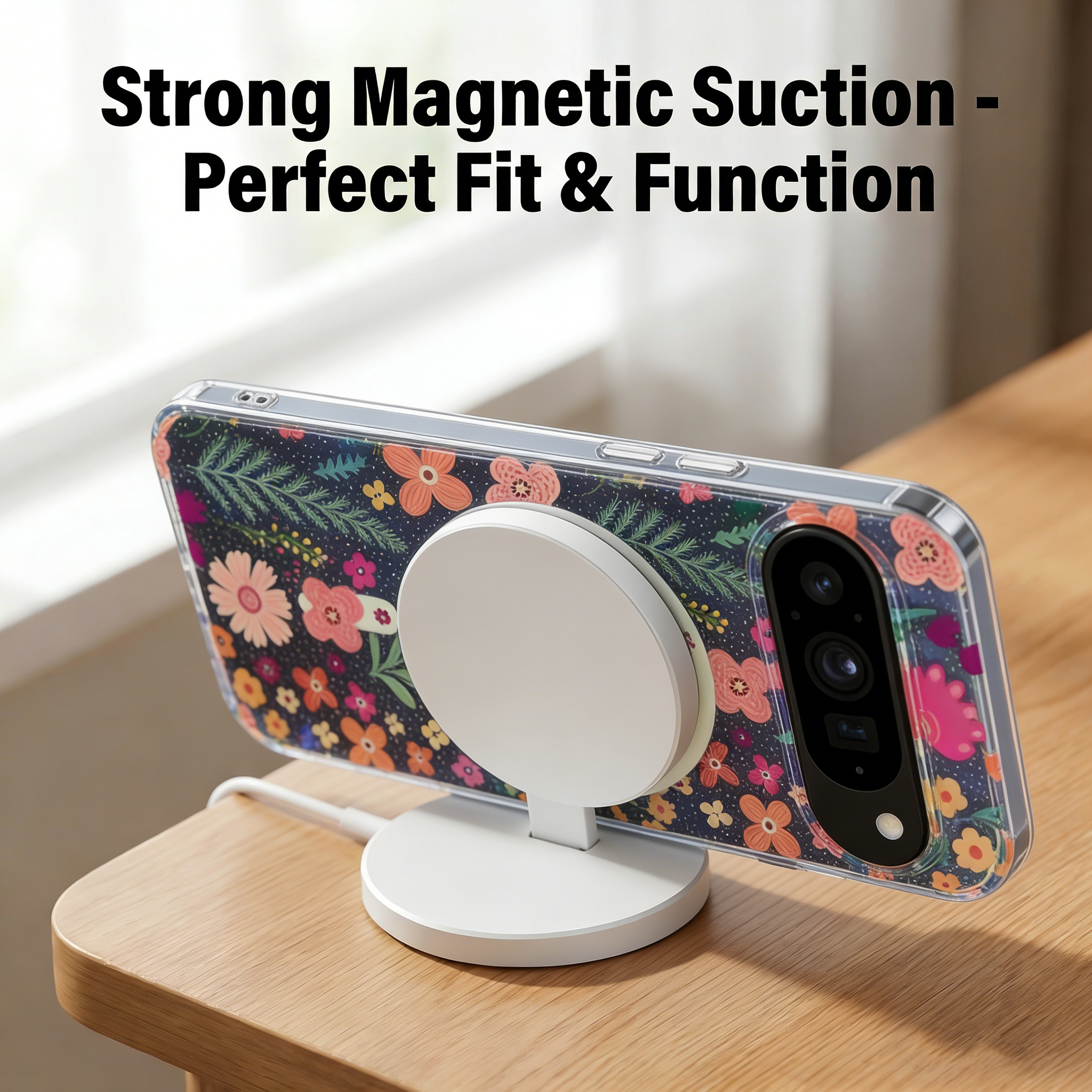 Luxury Spring Clear Glitter Pr - Phone Cases Pixel 9A recensione e prezzo