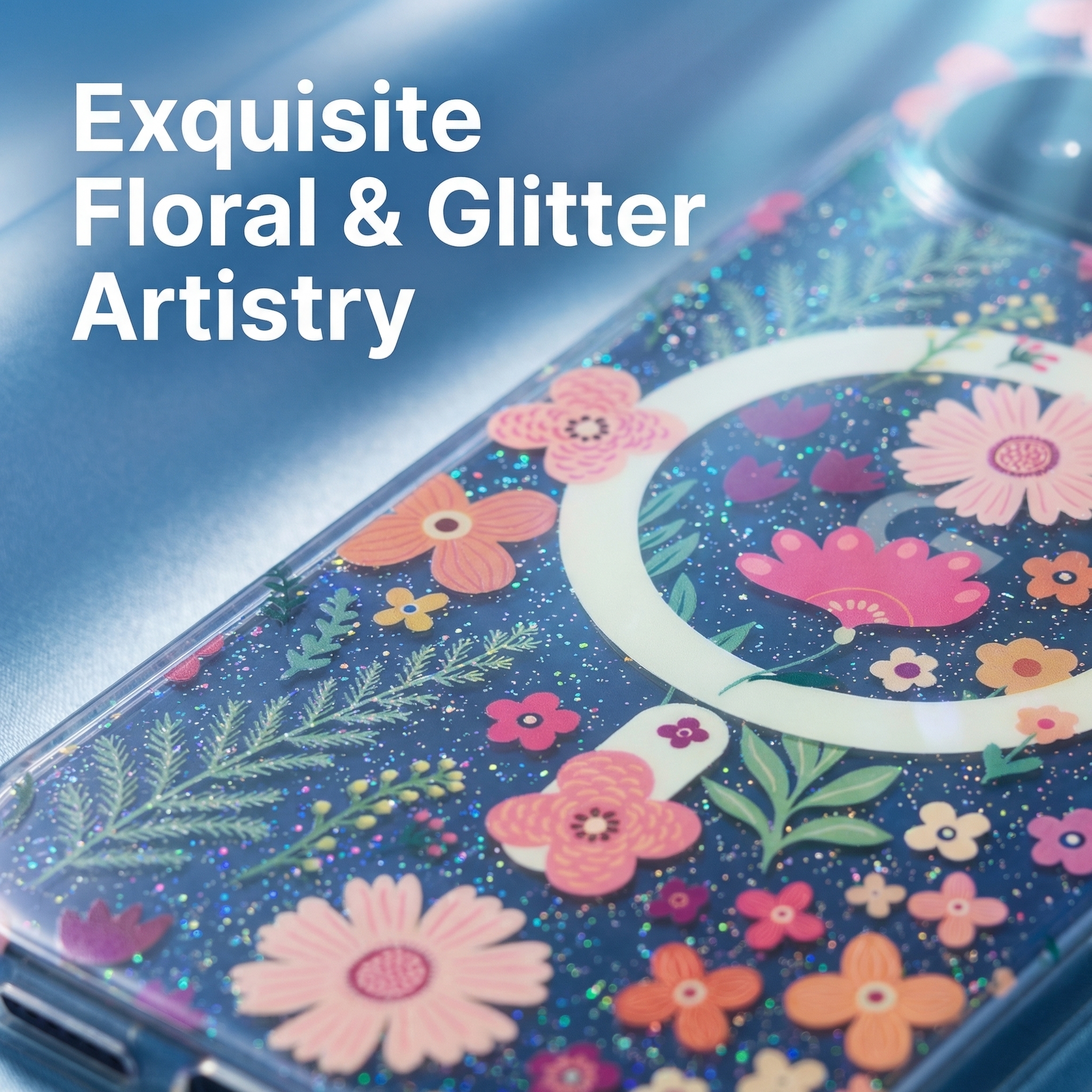 Luxury Spring Clear Glitter Pr - Phone Cases Pixel 9A recensione e prezzo